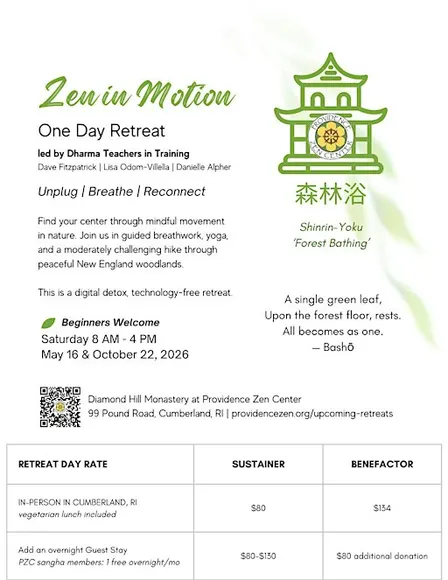 Zen In Motion Retreat