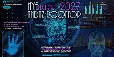 Andaz San Diego New Year's Eve Party - NYElectric 2027 Rooftop