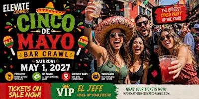 The Official Cinco De Mayo Bar Crawl - Chicago ( Wicker Park )