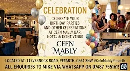 Beer Garden Hire in Penarth at Cefn Mably Bar, Hotel & Event Venue