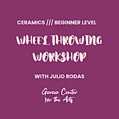 Wheel Throwing with Julio Rodas /// Monoprinting on Clay Bowl