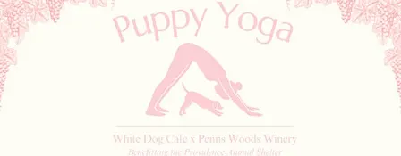 Puppy Yoga at Pennswoods Winery + Brunch at White Dog
