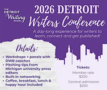 Detroit Writers Conference 2026