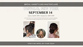 Bridal Hairstyling Masterclass