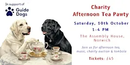 Charity Afternoon Tea Pawty in support of Guide Dogs UK