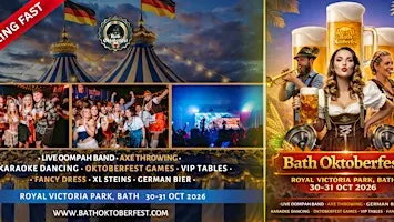 Bath Oktoberfest 2026 - Saturday evening session