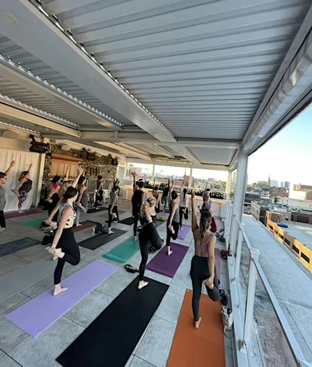 Rooftop Yoga