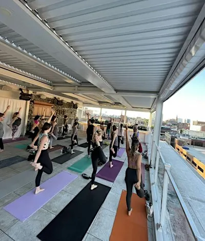Rooftop Yoga