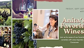 Anita's Favorites Wine Dinner