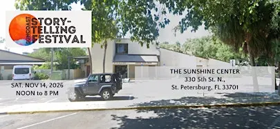 2026 SUNCOAST STORYTELLING FESTIVAL