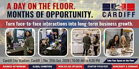 Cardiff B2B Growth Expo 2026 | Book Your Stand At Premier B2B Show
