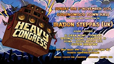 HEAVY CONGRESS - IRATION STEPPAS