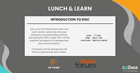 Introduction to DISC: Lunch & Learn