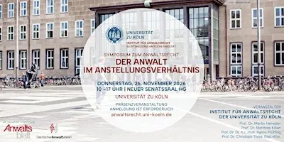"Der Anwalt im Anstellungsverhältnis"