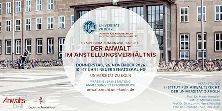 "Der Anwalt im Anstellungsverhältnis"