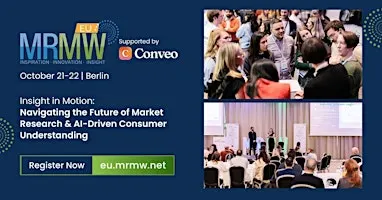 2026 MRMW Europe  - Market Research & Insights Summit