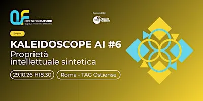 Kaleidoscope AI #6 | Proprietà intellettuale sintetica