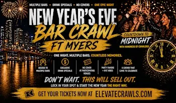 The Official New Years Eve Bar Crawl - Ft Myers