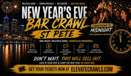 The Official New Years Eve Bar Crawl - St Pete