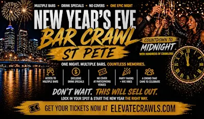 The Official New Years Eve Bar Crawl - St Pete