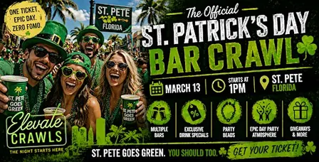 The Official St. Patricks Bar Crawl - St Pete