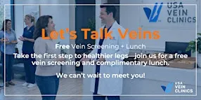 Let's Talk Veins Canfield | Free Vein Screening Event + Lunch