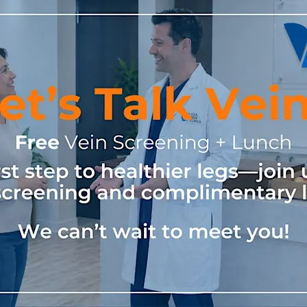 Let's Talk Veins Reno | Free Vein Screening Event + Lunch