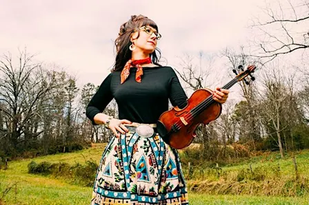 Fiddler/Step-dancer April Verch with Singer/Musician Joe Newberry