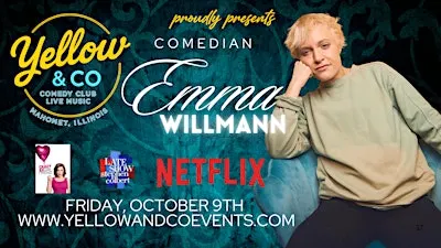 Yellow & Co. presents Comedian Emma Willmann