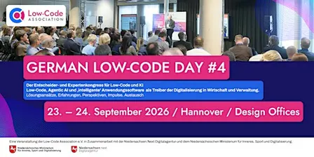 German Low-Code Day 2026 - 23. & 24.09.2026