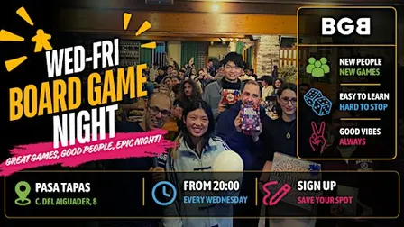 Board Game Night @ Pasa Tapas!