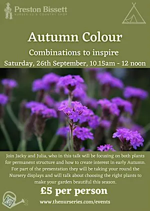 Autumn Colour – combinations to inspire with Jacky and Julia