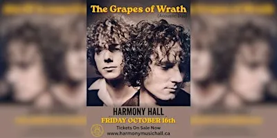 The Grapes Of Wrath – Live at Harmony Hall