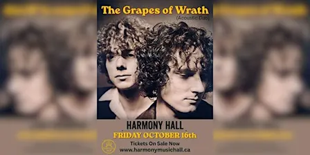 The Grapes Of Wrath – Live at Harmony Hall