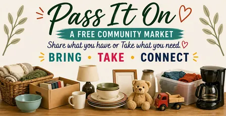 Pass It On - A Free Community Market
