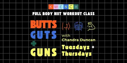 Weekly Butts, Guts and Guns with Chandra