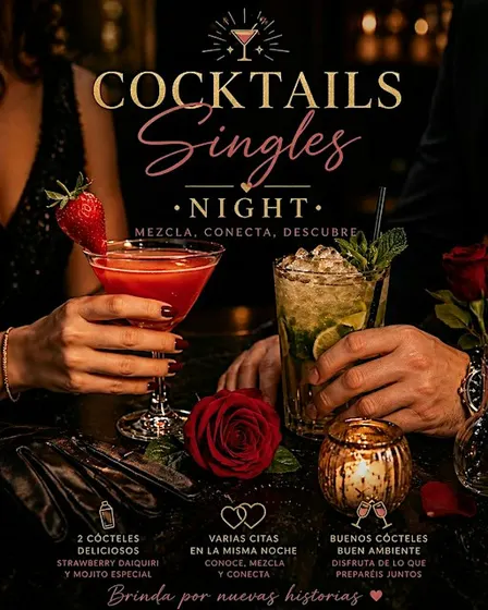 Singles Night - Cocktails & Chemistry at Gaby's✨