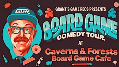 Board Game Comedy Night at Caverns & Forests Board Game Cafe