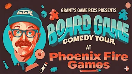 Board Game Comedy Night at Phoenix Fire Games