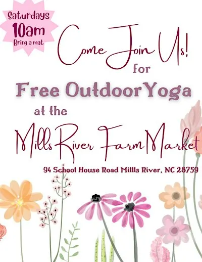 FREE OUTDOOR YOGA - BRING YOUR MAT