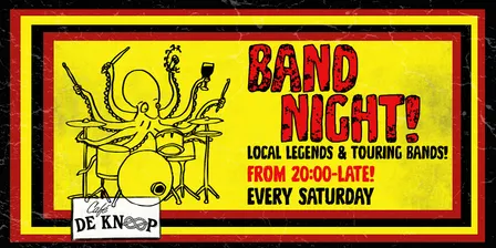 Live Band Night at Café de Knoop Amsterdam