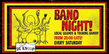 Live Band Night at Café de Knoop Amsterdam