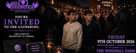 The Deceivers – A Live Traitors-Style Immersive Game Night