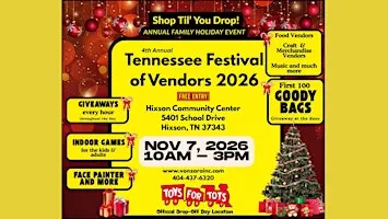Tennessee Festival of Vendors 2026