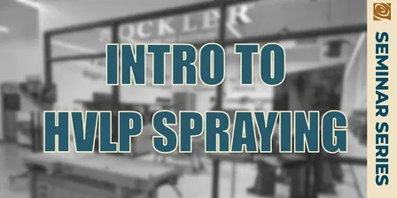 Introduction to HVLP Spraying