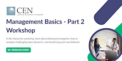 Management Basics - Part 2 Workshop