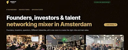 Startup Networking Amsterdam: Founders, Investors & Talent Mixer