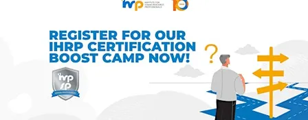 IHRP Certification Boost Camp - IHRP-SP (22 September 2026)