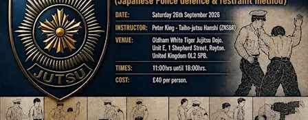 TAIHO-JUTSU INTRODUCTORY SEMINAR