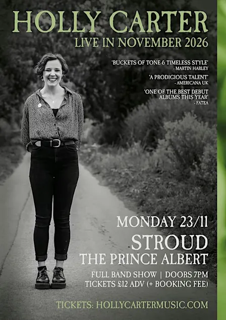 Holly Carter - Full Band Show at The Prince Albert, Stroud